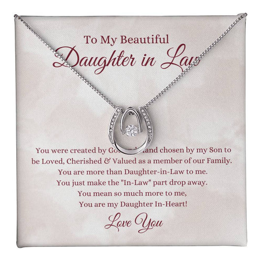 To My Beautiful Daughter in Low I  The Necklace