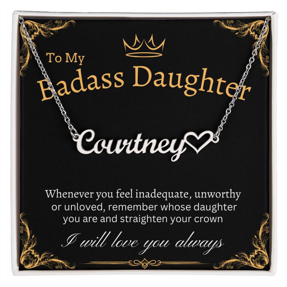 To My Badass Daughter I For My Warrior Princess