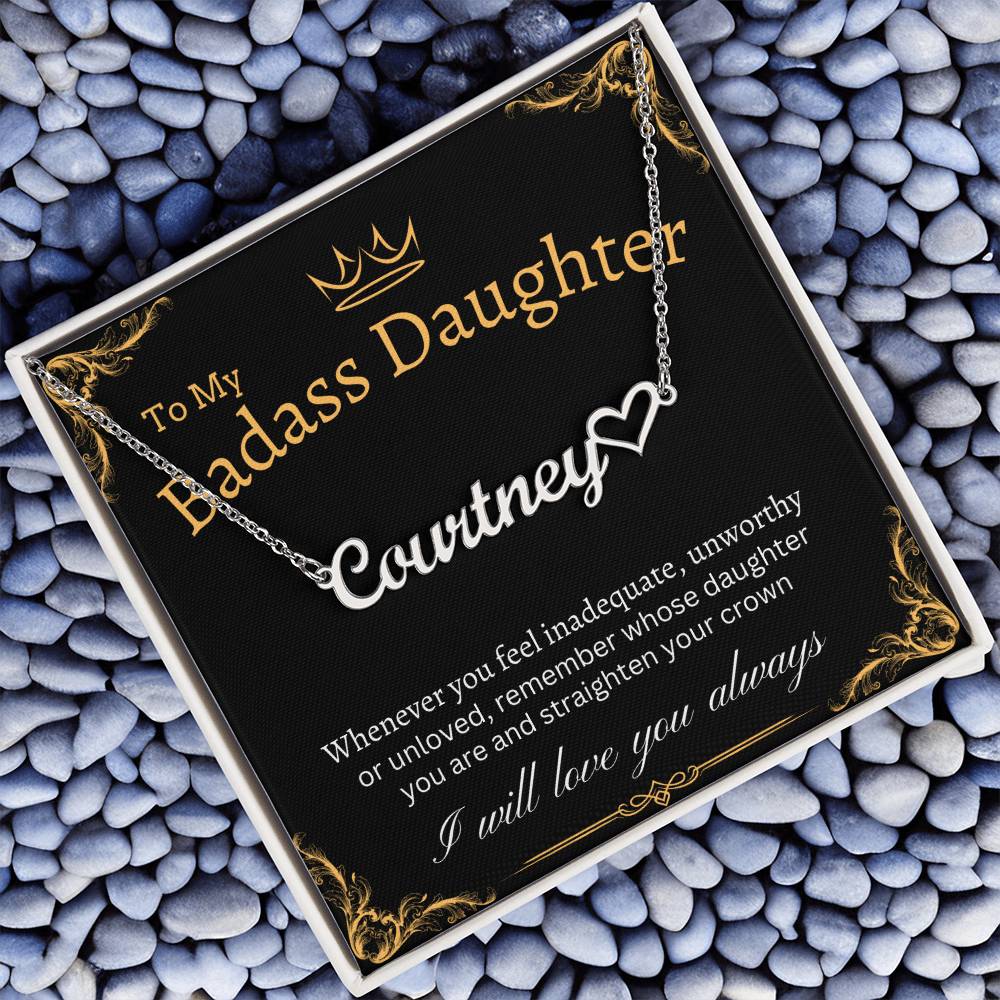 To My Badass Daughter I For My Warrior Princess