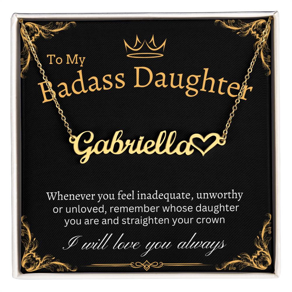 To My Badass Daughter I For My Warrior Princess