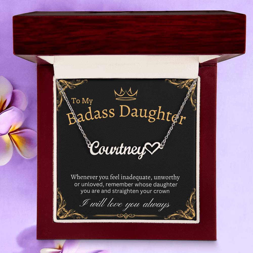 To My Badass Daughter I For My Warrior Princess